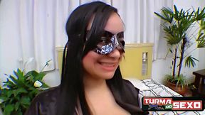 a nova turmete chegou levando no cuzinho! - celine salles - frotinha porn star - -