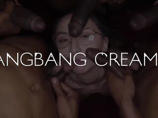 Excited Serena Sterling Desires Loads in Mad Group Bang