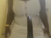 Spreading My Cheeks in Church Bathroom during Service