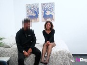 Elena de la Vega poses as a lost tourist to find men to fuck in Madrid!