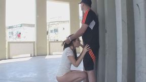 ”Latin from train station gets on cock”