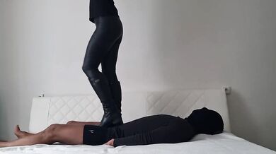 Barbie Trampling with Boots and Stockings No.21