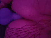 femboy takes large rex all the way to the knot