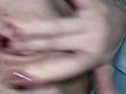 Under skirt fingering