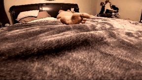 Relaxing eating Cheetos