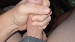 Morning horniness leads to uncut cumshots