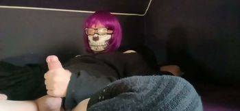 three cum shots with Raven LeTrap