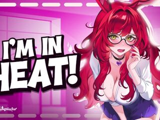 "Please Breed Me NOW!" Bunnygirl In Heat is Despairing For Your Cum - R18 Audio ASMR Comics Roleplay