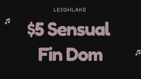 $5 Sensual Fin Dom - Audio Only with LeighLake