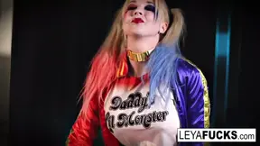 Leya takes a massive cock in her tight ass at the Suicide Club