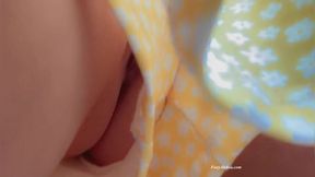 Exposed pussy&#x1F32E;&#xFE0F; on bus, clit rubbed under skirt