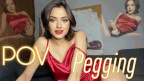 Time to fuck your pathetic ass with my strap-on cock POV - [FHD MOV] | Lady Perse