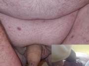 Chubby toy fake pussy ruined orgasm with big clit 100 video special