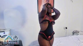 ebonychoco, local african baddie fucks so good and squirt so hard on bbc