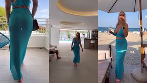 3 eme journee a ibiza en me dirigeant a la plage pour aller dejeuner dans...