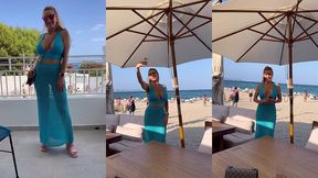 3 eme journee a ibiza en me dirigeant a la plage pour aller dejeuner dans...
