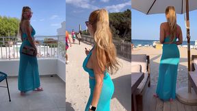 3 eme journee a ibiza en me dirigeant a la plage pour aller dejeuner dans...
