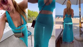 3 eme journee a ibiza en me dirigeant a la plage pour aller dejeuner dans...