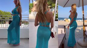 3 eme journee a ibiza en me dirigeant a la plage pour aller dejeuner dans...