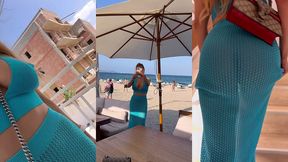 3 eme journee a ibiza en me dirigeant a la plage pour aller dejeuner dans...