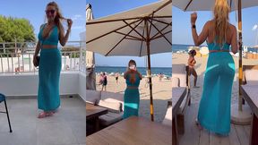 3 eme journee a ibiza en me dirigeant a la plage pour aller dejeuner dans...