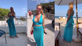 3 eme journee a ibiza en me dirigeant a la plage pour aller dejeuner dans...