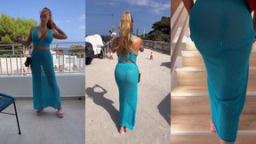 3 eme journee a ibiza en me dirigeant a la plage pour aller dejeuner dans...