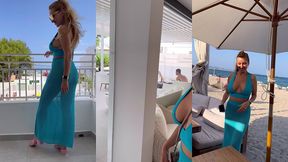 3 eme journee a ibiza en me dirigeant a la plage pour aller dejeuner dans...