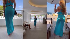 3 eme journee a ibiza en me dirigeant a la plage pour aller dejeuner dans...