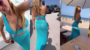 3 eme journee a ibiza en me dirigeant a la plage pour aller dejeuner dans...