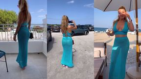 3 eme journee a ibiza en me dirigeant a la plage pour aller dejeuner dans...