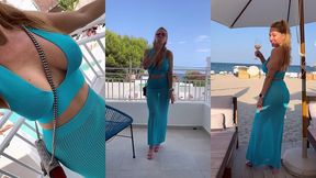 3 eme journee a ibiza en me dirigeant a la plage pour aller dejeuner dans...