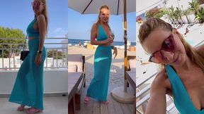 3 eme journee a ibiza en me dirigeant a la plage pour aller dejeuner dans...