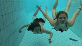 Nastya Enjoys Libuse Underwater