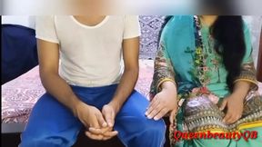 Damaad ji mari gaand maar lo,please fuck me in the ass,first time anal and pussy sex by Indian musilm saas,real homemade