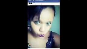 Putita del facebook grabada