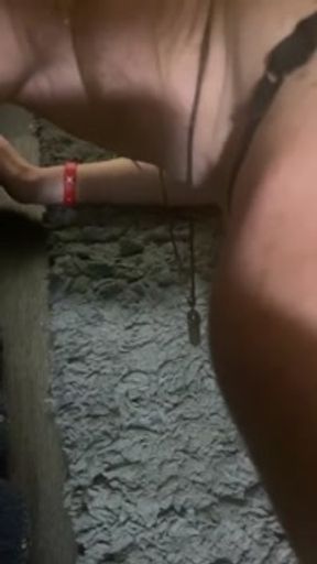 White girl sucks my dick and cleans my asshole