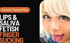 Experience the Intimate Selfie Session of Reona Maruyama: a Feast of Tongue, Lips, and Suggestive Finger Sucking