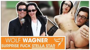 Stella Star picked up &amp; fucked in chair! WolfWagner.com