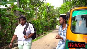 Beautiful College Girl Hot sex with Taxi Driver! Plz Don&#039;t Cum Inside