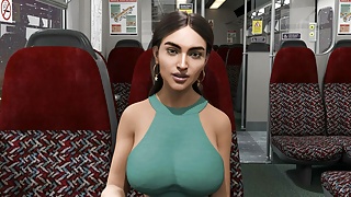 "Bare Witness: The Hot Indian Desi Girl From The Train - Ep1"