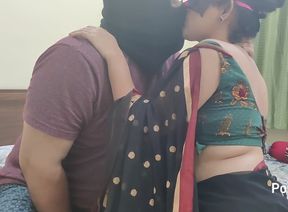 Desperate Indian Bhabhi SanaThomas cheats on her Husband and gets fucked by brother-in-law - with sex talk