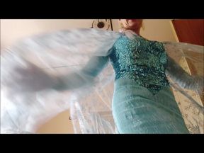 Tease and more from frozen Elsa queen