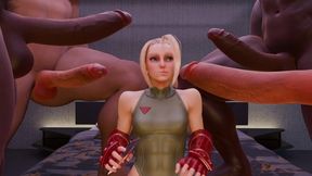 Cammy White - Stressed Blonde Orders a Gangbang