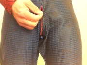 RETRO FET VID: Spidey Zippering Costume Tease Fetish