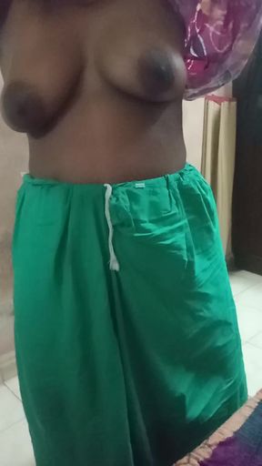 Tamil Woman Pretends to Take off Her Clothes in Front of Her Husband