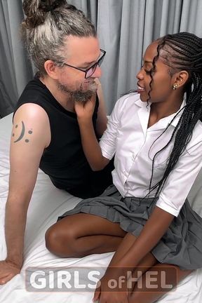 Anal Food Play with My Stepdaughter Because Her Pussy Is Sore
