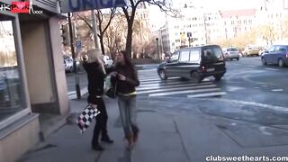"Passion-Filled Girl on Girl Sex Scene with Hot Blonde Babe & Brunette Babes in High Definition"