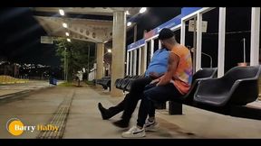 I Sucked the Driver's Dick While Waiting for the Bus.