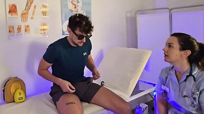 Watch Kayleigh Davis give Mr. LDNlad's a once-over in this hotwife porn video